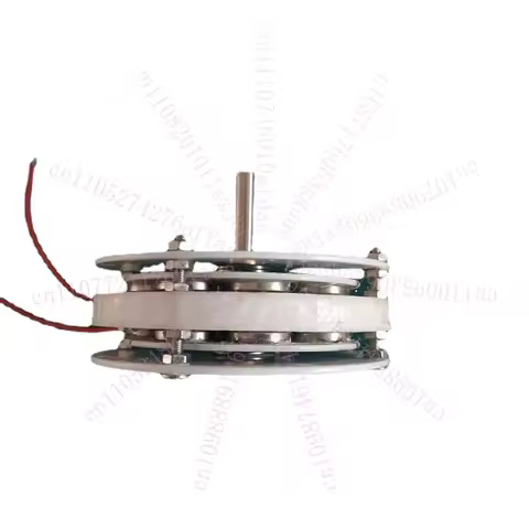20W Mini Disc Ironless Core Permanent Magnet Generator High Efficiency Low Speed Low Resistance DIY 