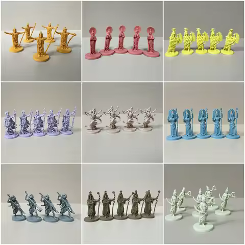 Lot Sphinpx Guardians Monster Priester Heroes Figures Ankh Gods Of Egypt Pharaoh Board Game Miniatur
