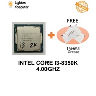 【USED】 Intel Processor Core i3 8350K 4.00GHz | 4 CORE 4 THREADS | 91W | LGA1151 | i3-8350K
