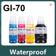 For Canon GI-70 Bottle Ink Black Cyan Magenta Yellow GI70 GI 70 ink for GM2070 G5070 G6070 GM4070