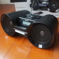 二手SONY攜帶型藍芽立體聲喇叭音響ZS-BTY52 收音機(9成新)原價5360