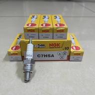 NGK SPARK PLUG C7HSA C7 100% ORIGINAL NGK NITERRA EX5 DREAM KRISS WAVE100 KRISS 2 PLUG MOTORSIKAL C7