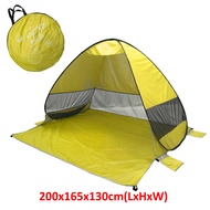 Outdoor Automatic Tent Instant Pop up Camping Tent Portable Travel Beach Tent Anti UV Shelter Fishin