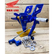 RSX RACING FOOTREST RS-X150 RACING SINGLE FOOT REST RAPIDO HONDA RSX150 RSX WINNER RSX 150R RS-X150 