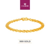 HABIB 999/24K Yellow Gold Bracelet  9GW00191224