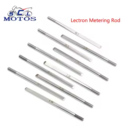 Sclmotos 2T Lectron Carburetor Metering Rods With Idle Adjuster Screw Gasket kits Lectron Carburetor