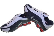 Nike Shox R6 BiruTua Putih