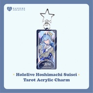 Hololive Suisei Hoshimachi Tarot Inspired Acrylic Charm Keychain