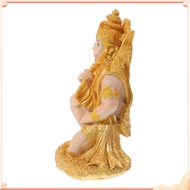 Resin Monkey God Statue Idol Temple Figurine Decorative Hanuman Action Figures Hindu Gods Large Smal