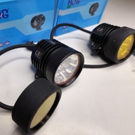 HJG L4X (4LED) L6X(6LED) L9X(9LED) CREE led car motorcycle spotlight + Fog Lens