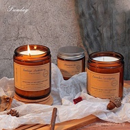 3  x 4  Citronella Scented Pillar Candle Natural Wax 95hours PG6N