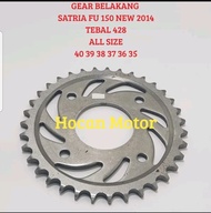 GEAR BELAKANG SATRIA FU NEW 2014 SATRIA FU F1 INJEKSI