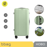 NinetyGo Travel Bag 20/26/28 Inches Hobo Luggage PC 1 Soundproof Wheels Waterproof Zipper Trunk Styl