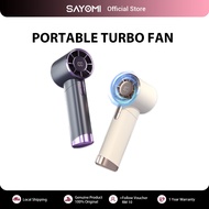 SAYOMI FN30E Portable Turbo Fan Brushless Motor | 100 Adjustable Speeds |  LED Digital Display