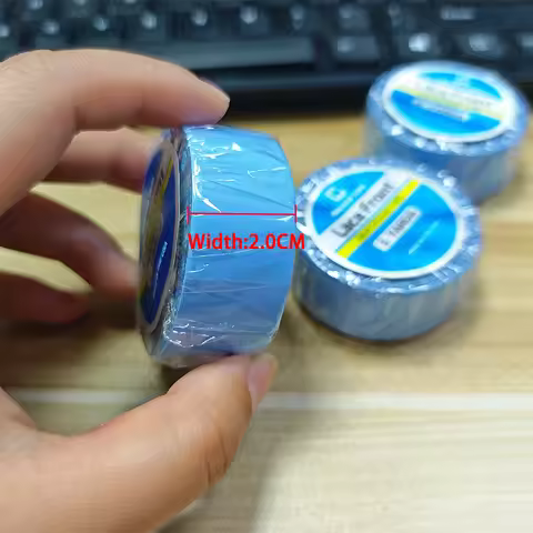 VADES 3Yards*2.0cm 10/3/2/1P Hair System Tape For Hair Extensions Bonding Double-Sided Lace Front Wi