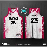 433 HG BASKETBALL CONCEPT JERSEY FULL SUBLIMATION JERSEY QUALITY CUSTOMIZED UNIQUE