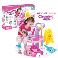 Children's Toys - Cleaning Car Set Household Cleaning Tools House Hold Cleaning Kit Toy Set Cleaning