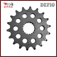 โซ่530เฟืองหน้ารถจักรยานยนต์18ตัน DEFIO สำหรับ Suzuki GSX1300 B-King GSX-R1300 Hayabusa GSXR1300 GSX