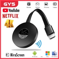 MiraScreen G2 HDMi Dongle ไร้สาย Wifi จอรับสัญญาณภาพทีวีสติ๊กปาฏิหาริย์ออกอากาศสำหรับ Google Chromecast 2สำหรับ I.os Android Pc 1080P HDMi HD Youtube