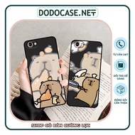 Oppo F5 / F5 Youth / F7 / F7 Youth case with cute capy bara print