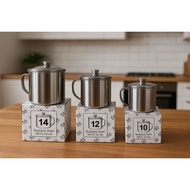 555 stainless steel Mug cup + lid