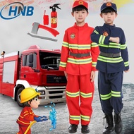 HNB Full Set Fireman Suit Costume Baby Professional