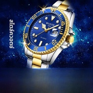 นาฬิกาข้อมือชาย Mechanical Automatic แบบน้ำหนักน้ำได้ วันเกิด เวลาตั้งช่วงกลางคืน นาฬิกาข้อมือแบบยูน