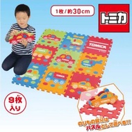 日本 TOMICA 小童地墊軌墊保護墊學習墊 9格款