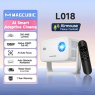 Magcubic L018 Projector Native 1080P 700 ANSI Auto Focus Obstacle Avoidance Android 14 WIFI6 BT5.4