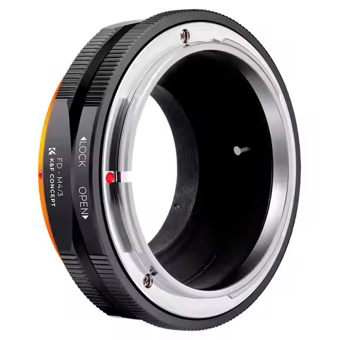 K&F CONCEPT FD-M4/3 FD Lens to M43 MFT Camera Mount Adapter for Canon FD to M4/3 Olympus PEN and Pan