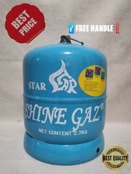 SHINEGAZ 2.7kg TANK WITH FREE HANDLE