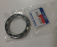 精工大mm Watch parts seiko rotate bezel green SLA019-J1 SBDX021