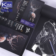 A4 paperlip gloss [KUAN YAN] MONT MARTE BLACK PAPER DRAWING BLOCK (A3/A4/A5)