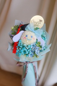 玉桂狗 畢業小花束 幼稚園畢業  Cinnamoroll  鮮花束