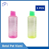 3PCS - Vizmi 750 Pet Bottle - Plastic Drinking Bottle - Tumbler Bottle - Water Bottle - 750ml Drinki