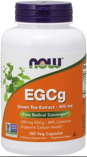 Now Foods EGCG 綠茶素400亳克，180粒
