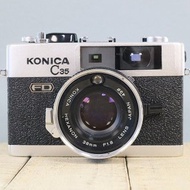 【完動品】オールドフィルムカメラ コニカ KONICA C35 FD　S/N204466 P106