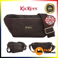 KICKERS ORIGINAL COW LEATHER WAIST POUCH BAG BEG LELAKI KULIT ORIGINAL LEMBU ASLI BEG PINGGANG BRAND