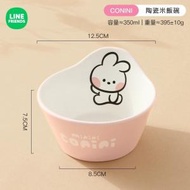 LINE FRIENDS - [Baby Cony - Conini] 陶瓷 飯碗 (適用於 微波爐、焗爐、洗碗機) 平行進口
