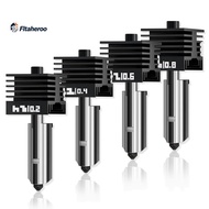 For Bamboo Lab P2S Hotend for H2S/H2D/P2S 3D Printer 4-Pack Quick-Swap Hardened Steel Nozzle Assembl
