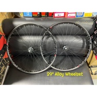 29" JET SPEED WHEELSET ALLOY 20MM (Pair) 2.345kg