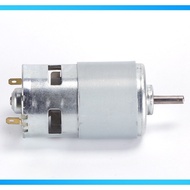 795 Fan Motor Micro DC Motor Double Ball Bearing 12-24V High Speed 775 Round Shaft Motor895795 Fan m