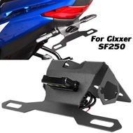 AMARK Fender Eliminator License Plate Holder Tail Tidy LED Light For Suzuki Gixxer Sf250 SF 2
