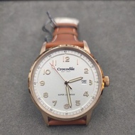 Crocodile Quartz date Men watches CR6535.116