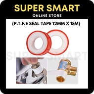 P.T.F.E WHITE SEAL TAPE (12MM X 0.75MM X 15M)