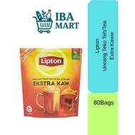Teh Lipton Uncang Teko Teh Extra Kaw 80 Uncang Extra Strong