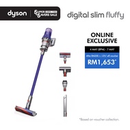 [LAZADA EXCLUSIVE] Dyson Digital  Slim Fluffy Cordless Vacuum Cleaner | Compact | Powerful suction |