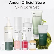 Anua Heartleaf Skincare Set Cleansing Oil / Cleanser / Toner / Moisturizer Lotion / Peach Niacinamid