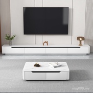 Influencer Simple Combination TV Small 2025 Coffee Table Slate Household TV Cabinet New Style Living