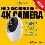 TP-Link Tapo C260 4K Face Recognition Camera + TC74 3K + C211 2K + TC70 1080p – Indoor Pan Tilt Smar